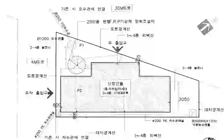 하나하우스 배치도 이미지
